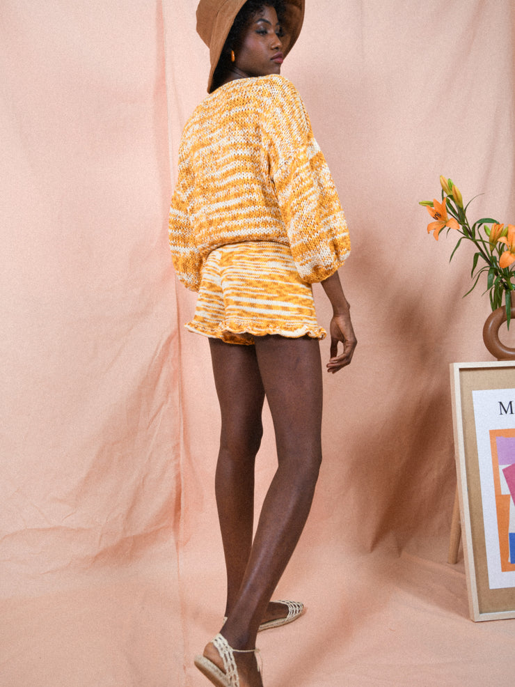 ACAPULCO hand knitted shorts