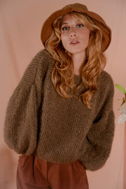 ANEMONA sweater taupe