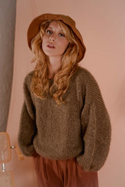 ANEMONA sweater taupe