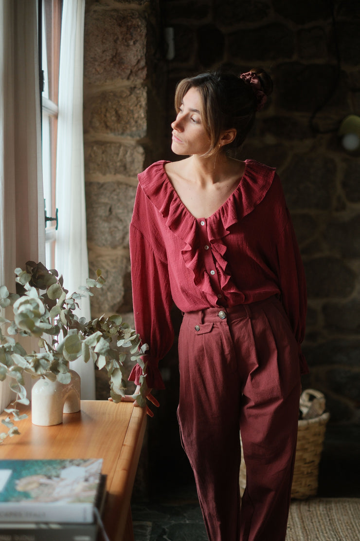 JOSEPHINE blouse raspberry