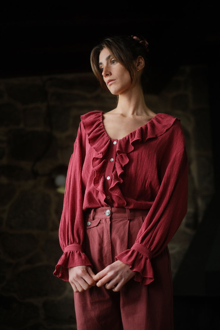 JOSEPHINE blouse raspberry