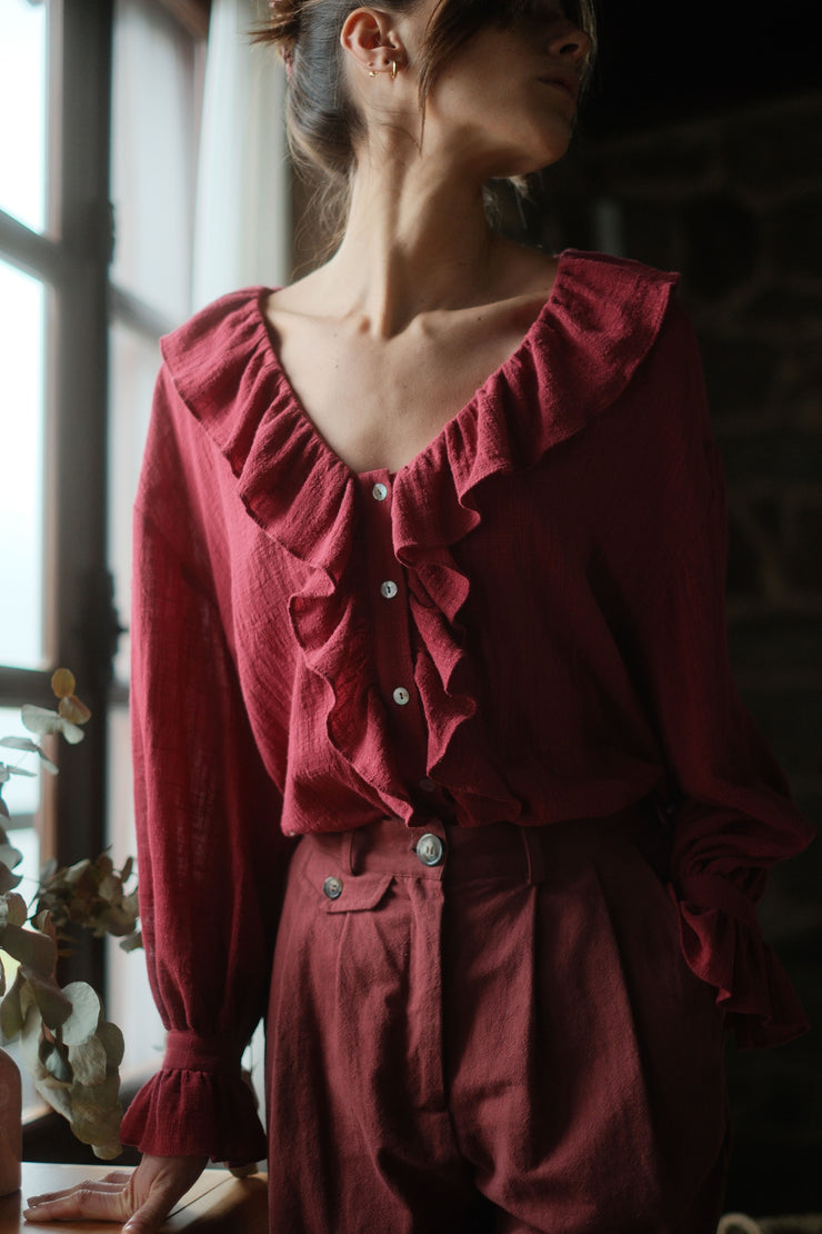 JOSEPHINE blouse raspberry