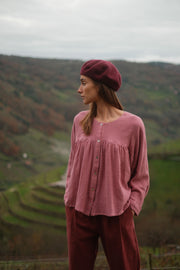 NERINE blouse winter rose