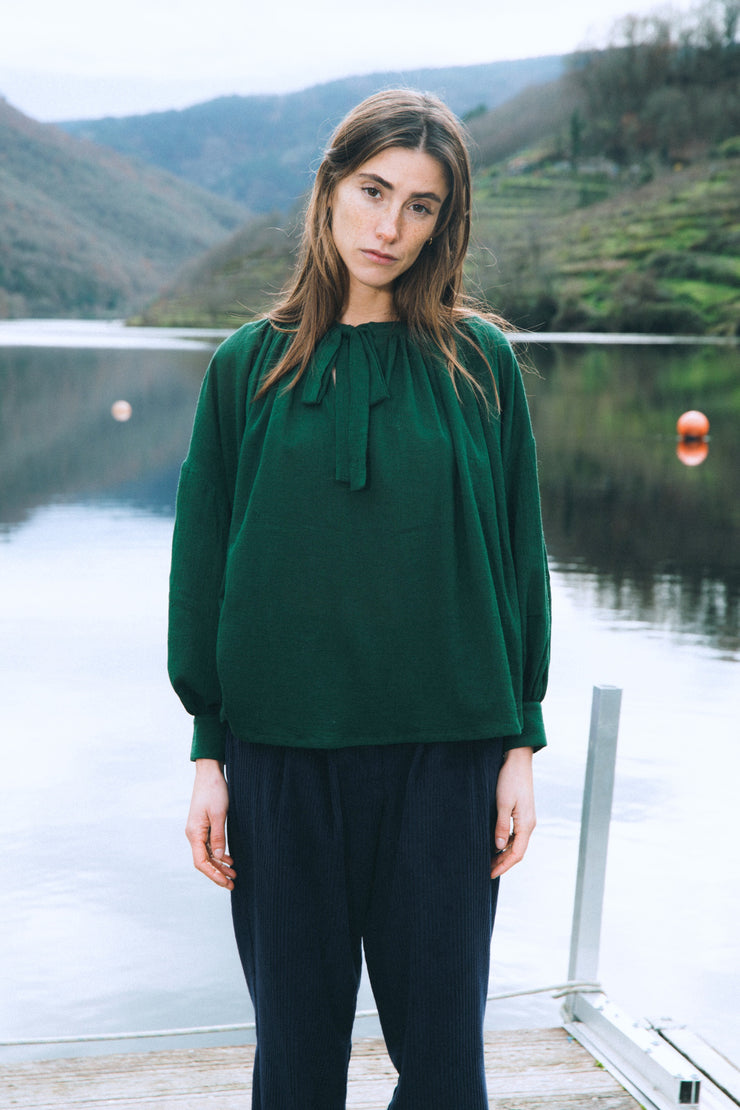 MARIE blouse green