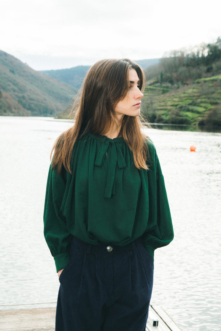 MARIE blouse green