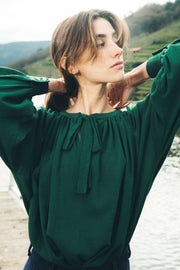 MARIE blouse green