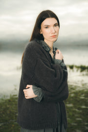 WOOD cardigan grey