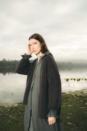 WOOD cardigan grey