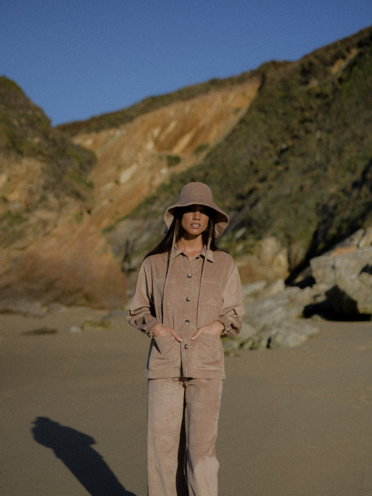 OVERSHIRT/JACKET corduroy camel